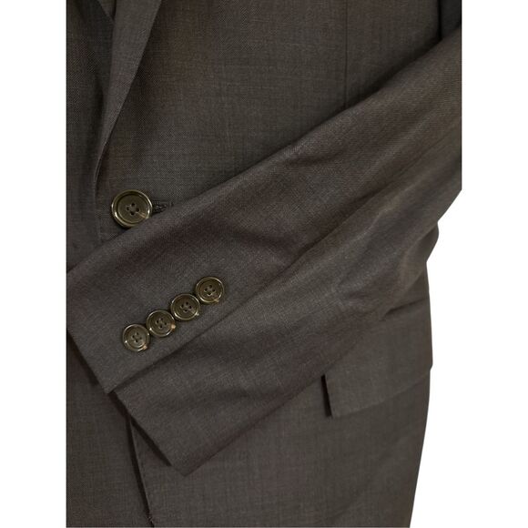 J Crew Ludlow Sport Coat Men 40S Gray Italian Fabric Jacket Tollegno 1900 Blazer - Picture 2 of 14